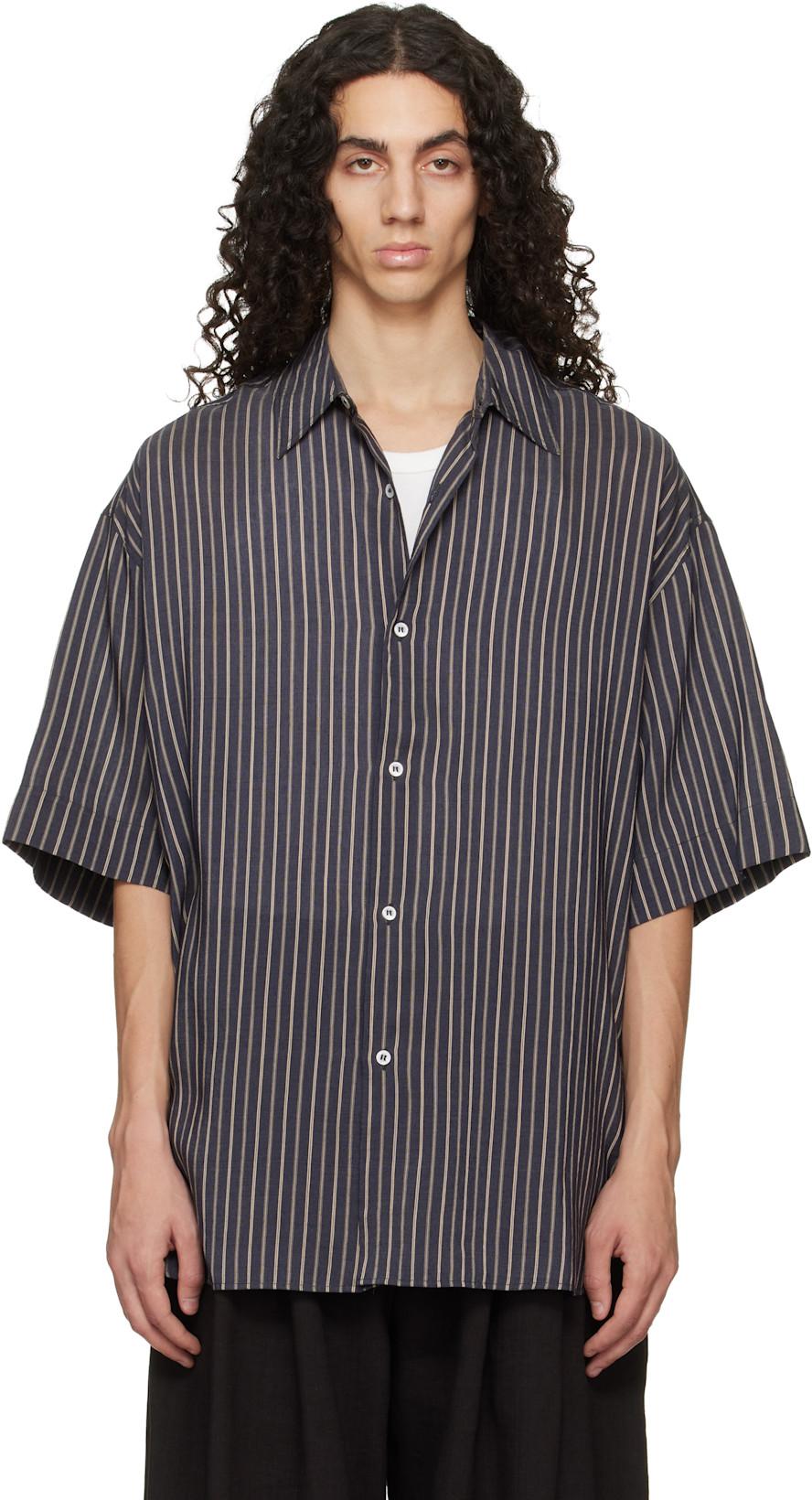 Indigo Sorono Shirt by STUDIO NICHOLSON