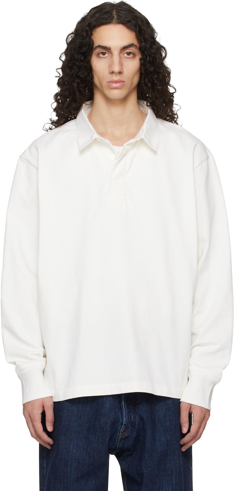Off-White Alyk Jersey Polo by STUDIO NICHOLSON