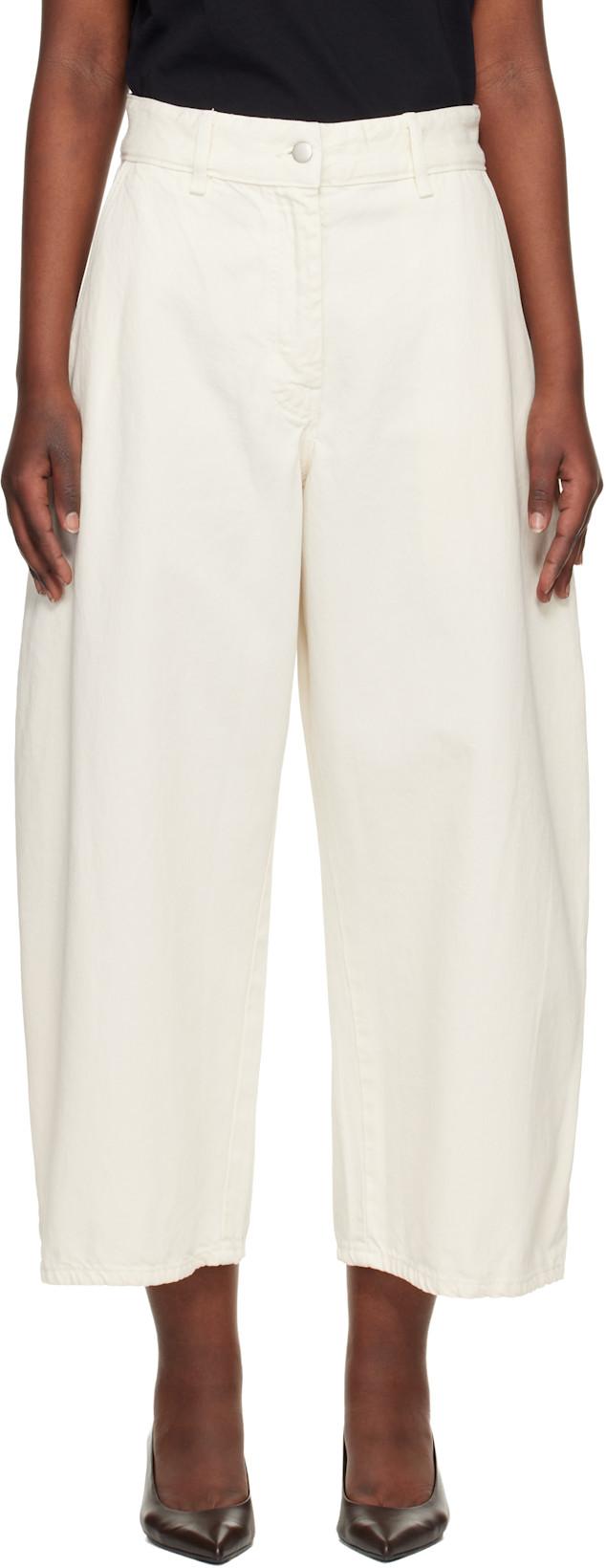 Off-White Chalco Jeans by STUDIO NICHOLSON