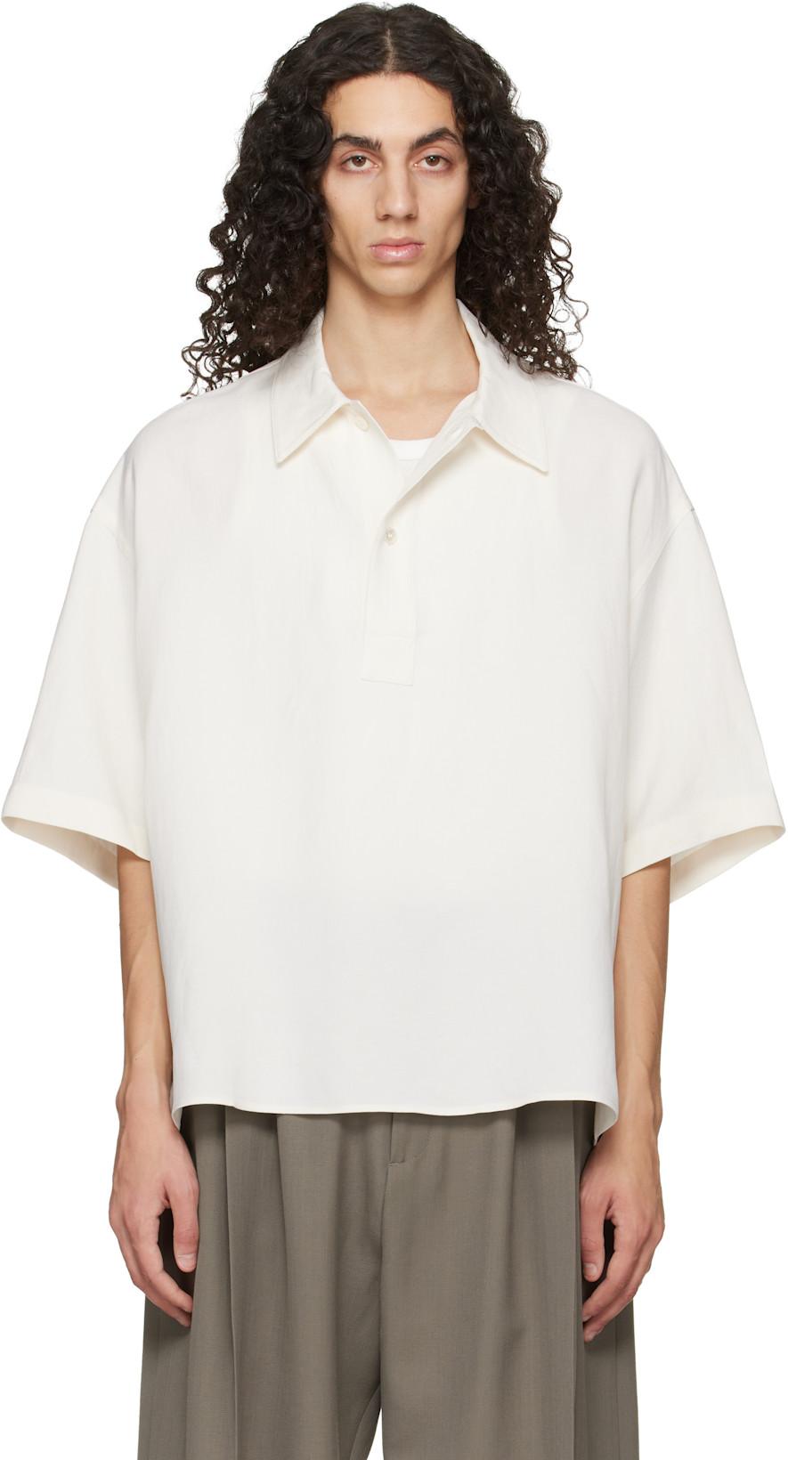 Off-White Lemmer Polo by STUDIO NICHOLSON