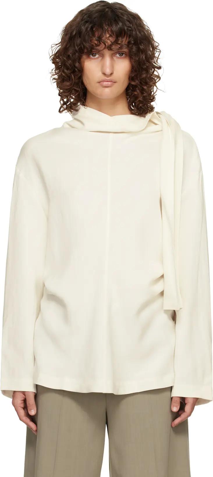 Off-White Valery Blouse by STUDIO NICHOLSON