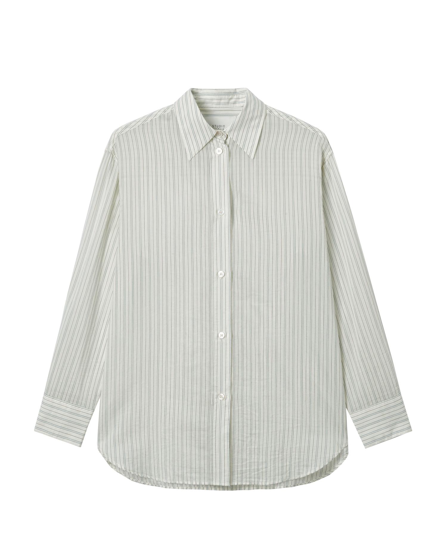 Oversized sheer shirt by STUDIO NICHOLSON