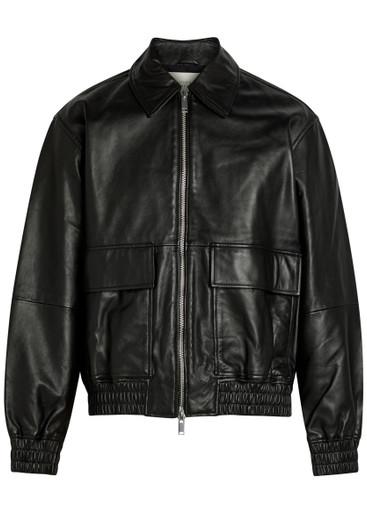 Piston leather jacket by STUDIO NICHOLSON