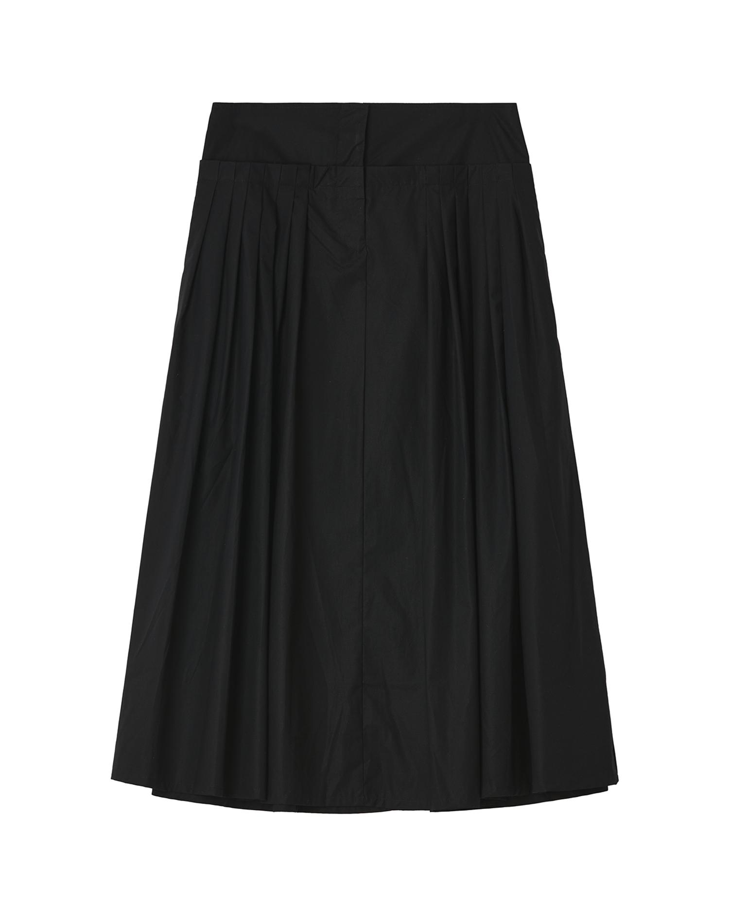 Pleated midi skirt by STUDIO NICHOLSON