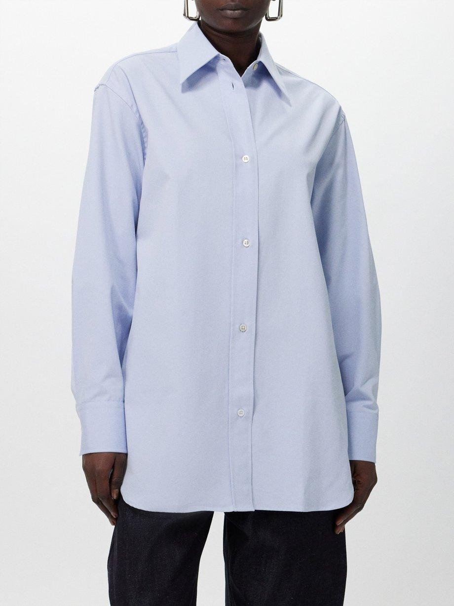 Santos cotton-blend Oxford overshirt by STUDIO NICHOLSON
