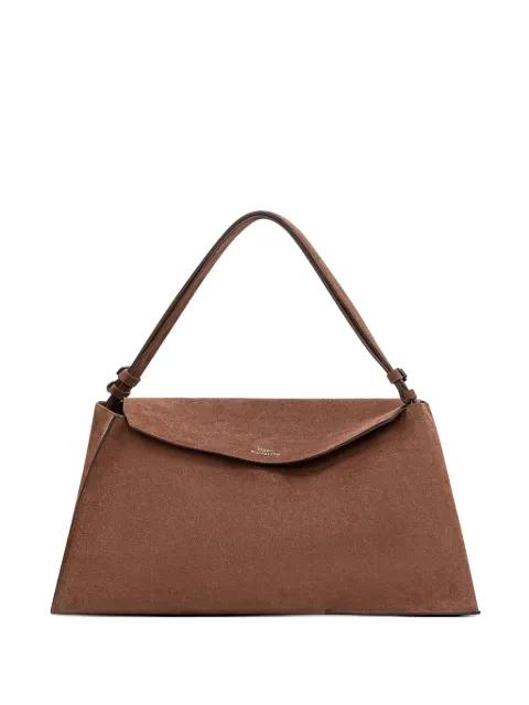 Shiboru suede shoulder bag by STUDIO NICHOLSON