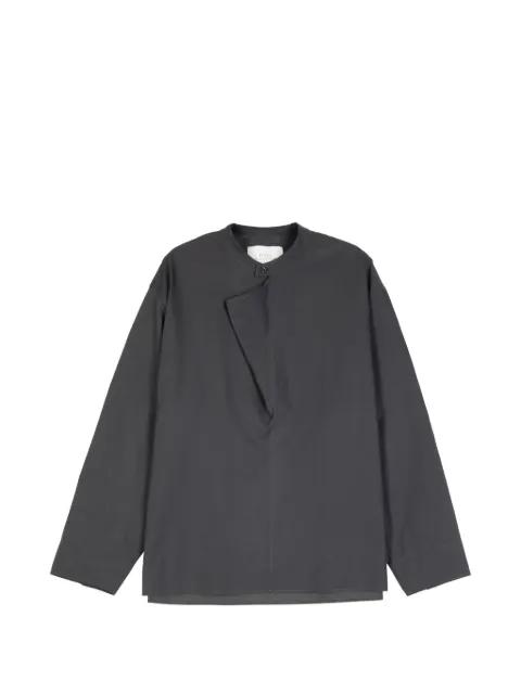 Solis drape collar shirt by STUDIO NICHOLSON