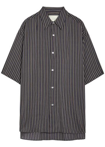 Sorono striped woven shirt by STUDIO NICHOLSON