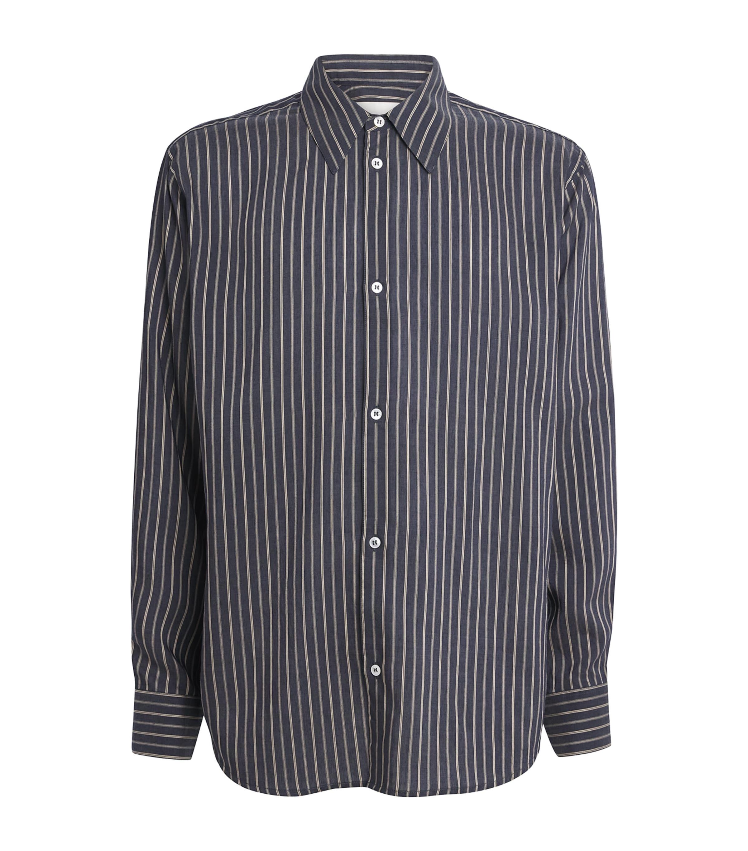 Studio Nicholson Cotton Stripe Oversized Shirt by STUDIO NICHOLSON