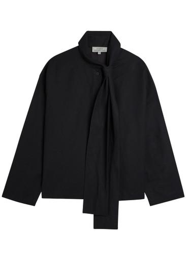 Tie-neck woven top by STUDIO NICHOLSON