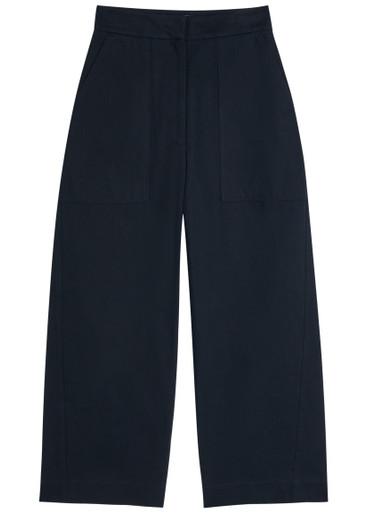Twist straight-leg cotton trousers by STUDIO NICHOLSON
