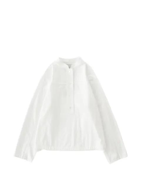 Vega button placket shirt by STUDIO NICHOLSON