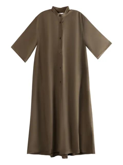 button-front midi shirt dress by STUDIO NICHOLSON