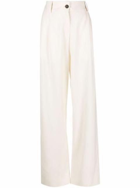 high waisted straight-leg trousers by STUDIO NICHOLSON