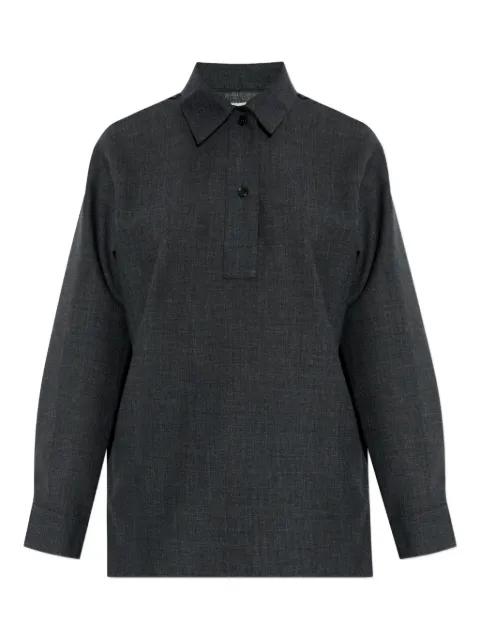 long-sleeve polo top by STUDIO NICHOLSON