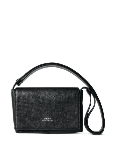 mini Meshi leather shoulder bag by STUDIO NICHOLSON