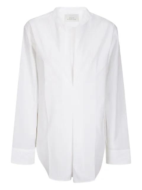 pleat-detail blouse by STUDIO NICHOLSON