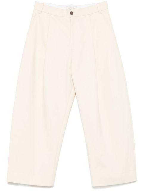 pleat-detail trousers by STUDIO NICHOLSON