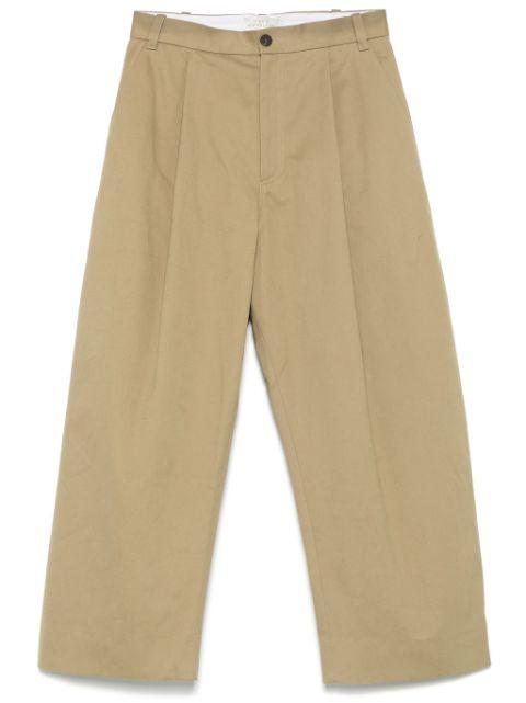 pleat-detail trousers by STUDIO NICHOLSON