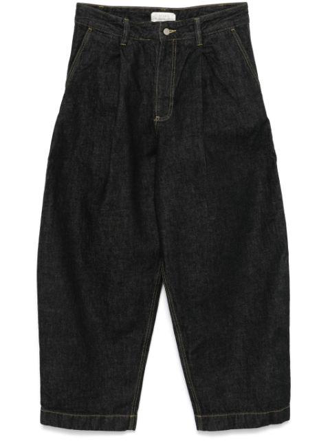 pleated-detailing jeans by STUDIO NICHOLSON