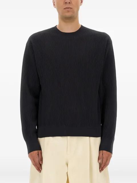 ribbed crewneck sweater by STUDIO NICHOLSON