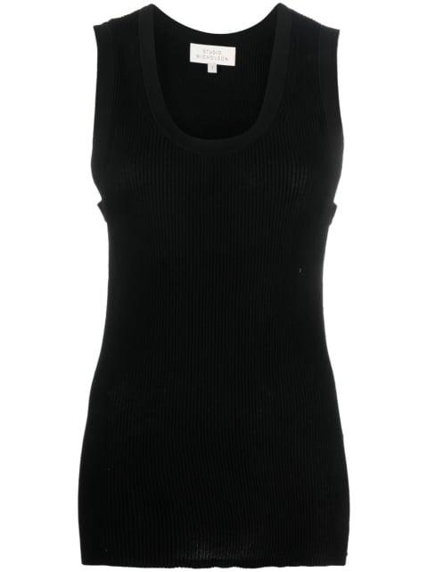 sleeveless knitted top by STUDIO NICHOLSON