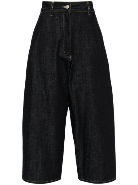 wide-leg cropped jeans by STUDIO NICHOLSON