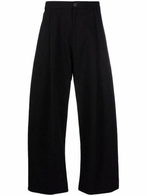 wide-leg high-waisted trousers by STUDIO NICHOLSON