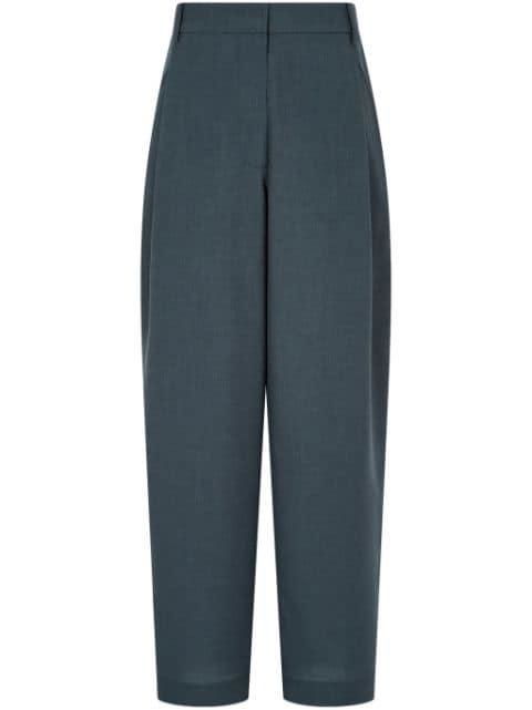 high-waisted tapered trousers by STUDIO TOMBOY