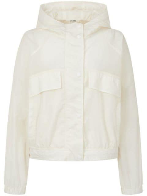 hoodied cropped jacket by STUDIO TOMBOY
