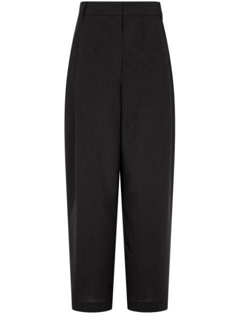 wide-leg tapered trousers by STUDIO TOMBOY