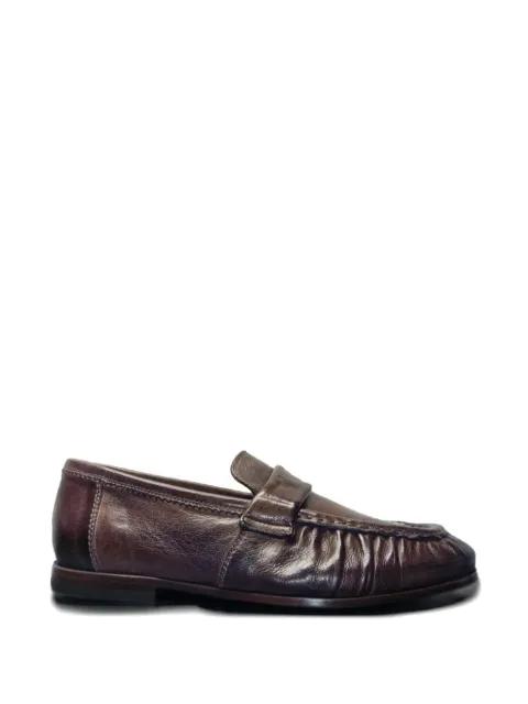 gathered-detail loafers by STURLINI FIRENZE