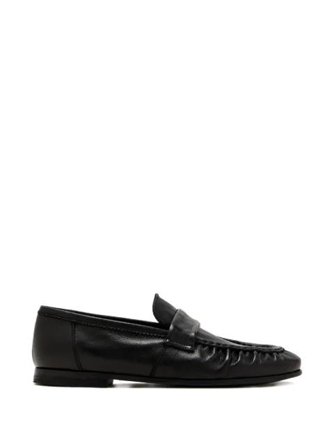 ruched penny loafers by STURLINI FIRENZE