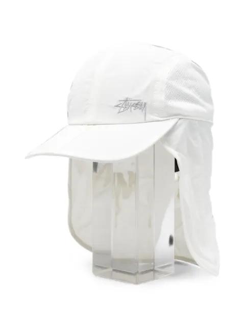 Foldable Shade logo-embroidered cap by STUSSY
