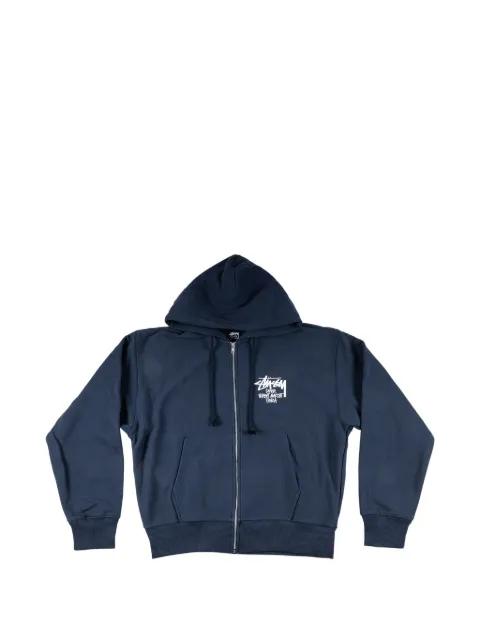 Ginza logo-print hoodie by STUSSY