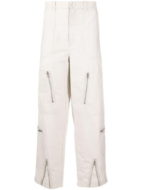 Nyco cotton-blend trousers by STUSSY