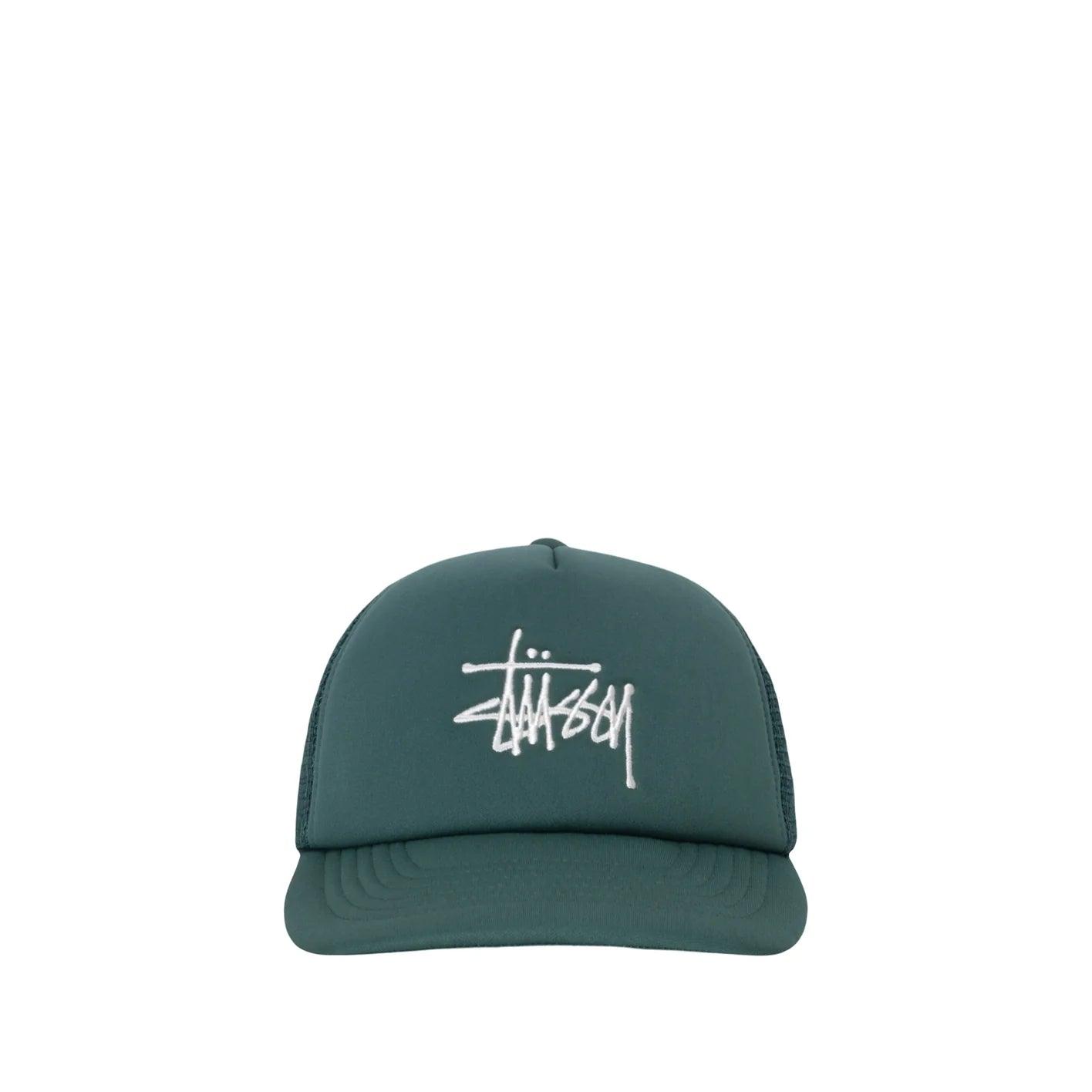 STÜSSY - Big Basic Trucker Cap - (Pine) by STUSSY