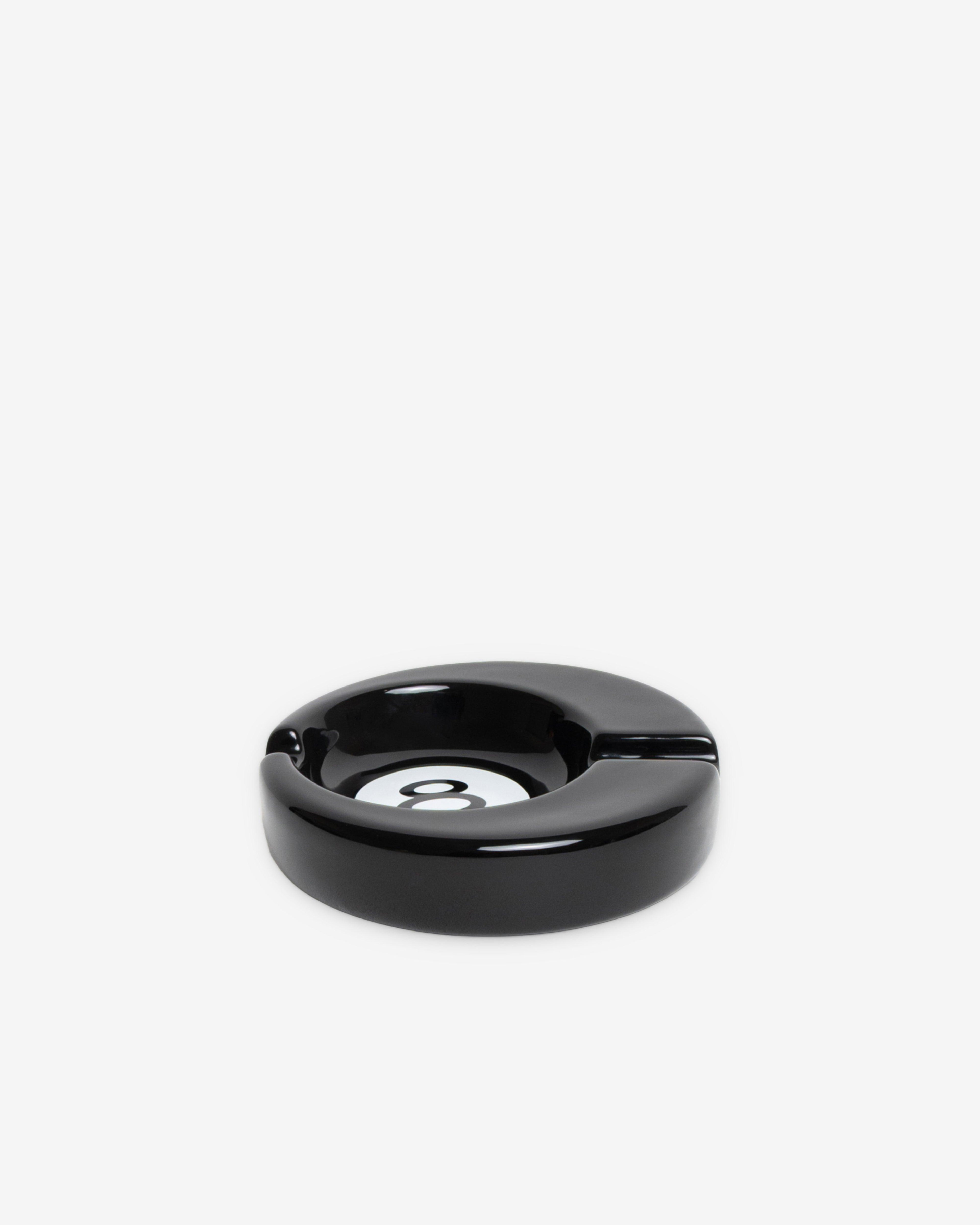 Stüssy - 8 Ball Disk Ashtray - (Black) SS26 138979 by STUSSY