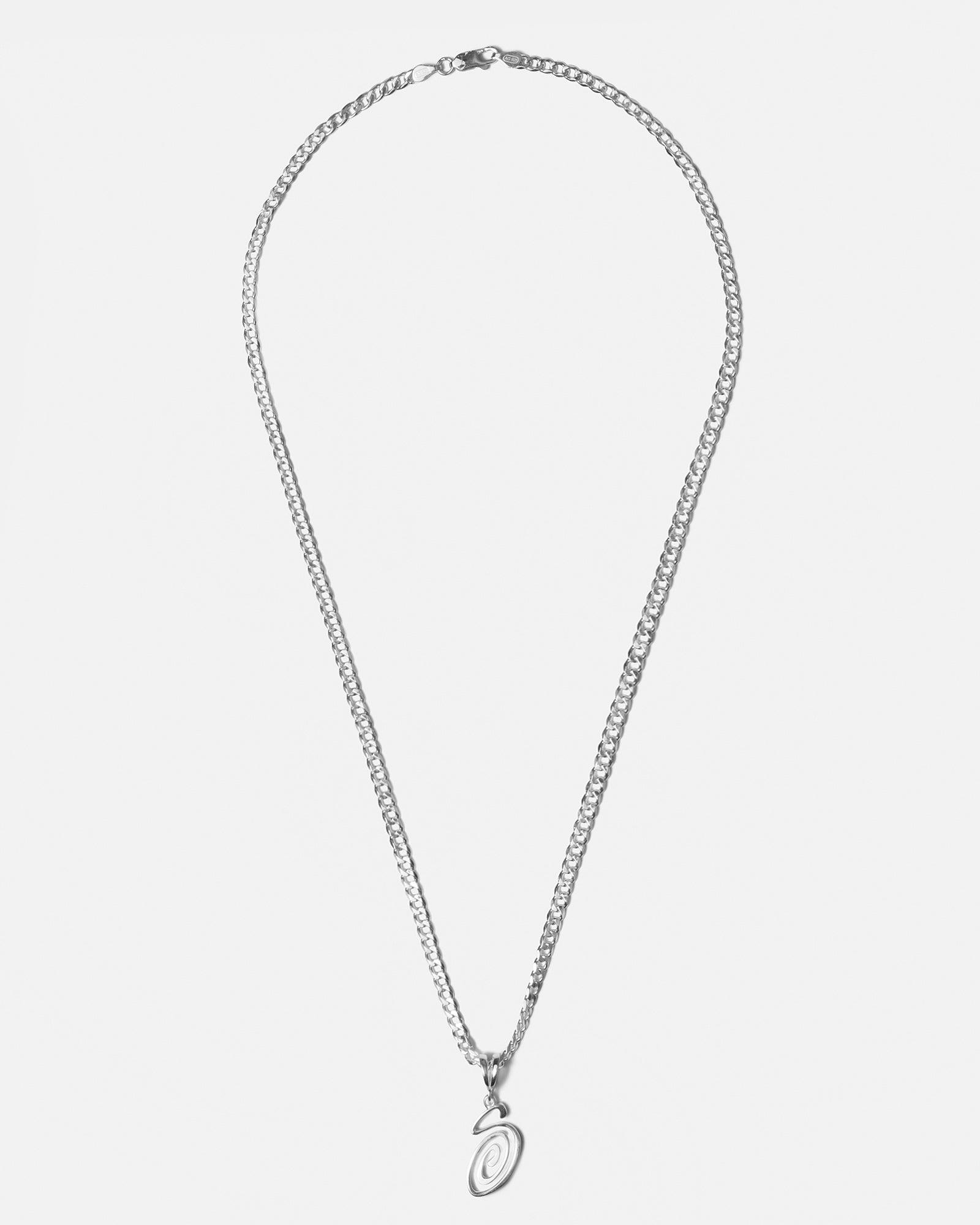 Stüssy - Alphabet Cuban Link Chain - (Silver) by STUSSY