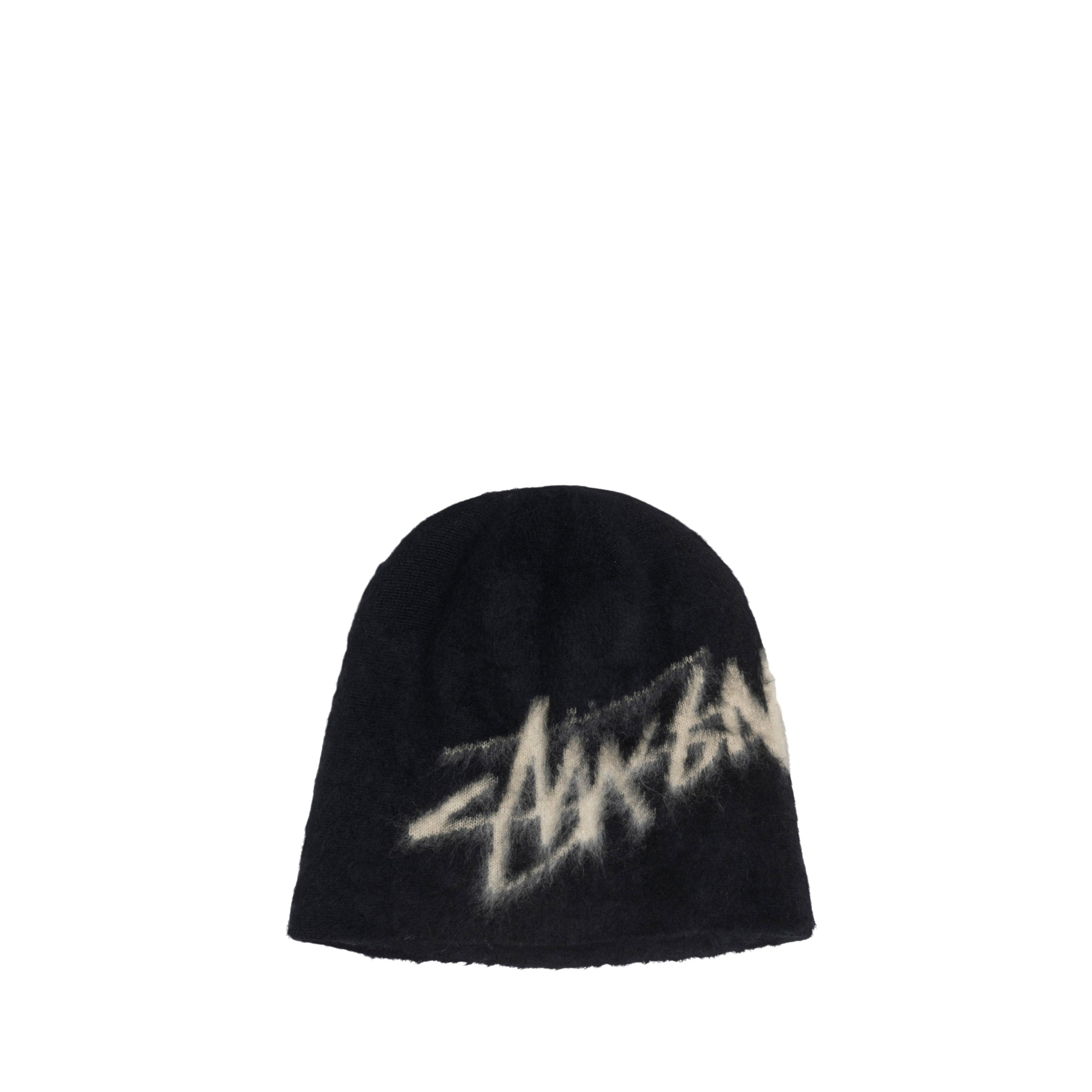 Stüssy - Brushed Out Stock Skullcap - (Black) by STUSSY Stüssy - Brushed Out Stock Skullcap - (Black) by STUSSY