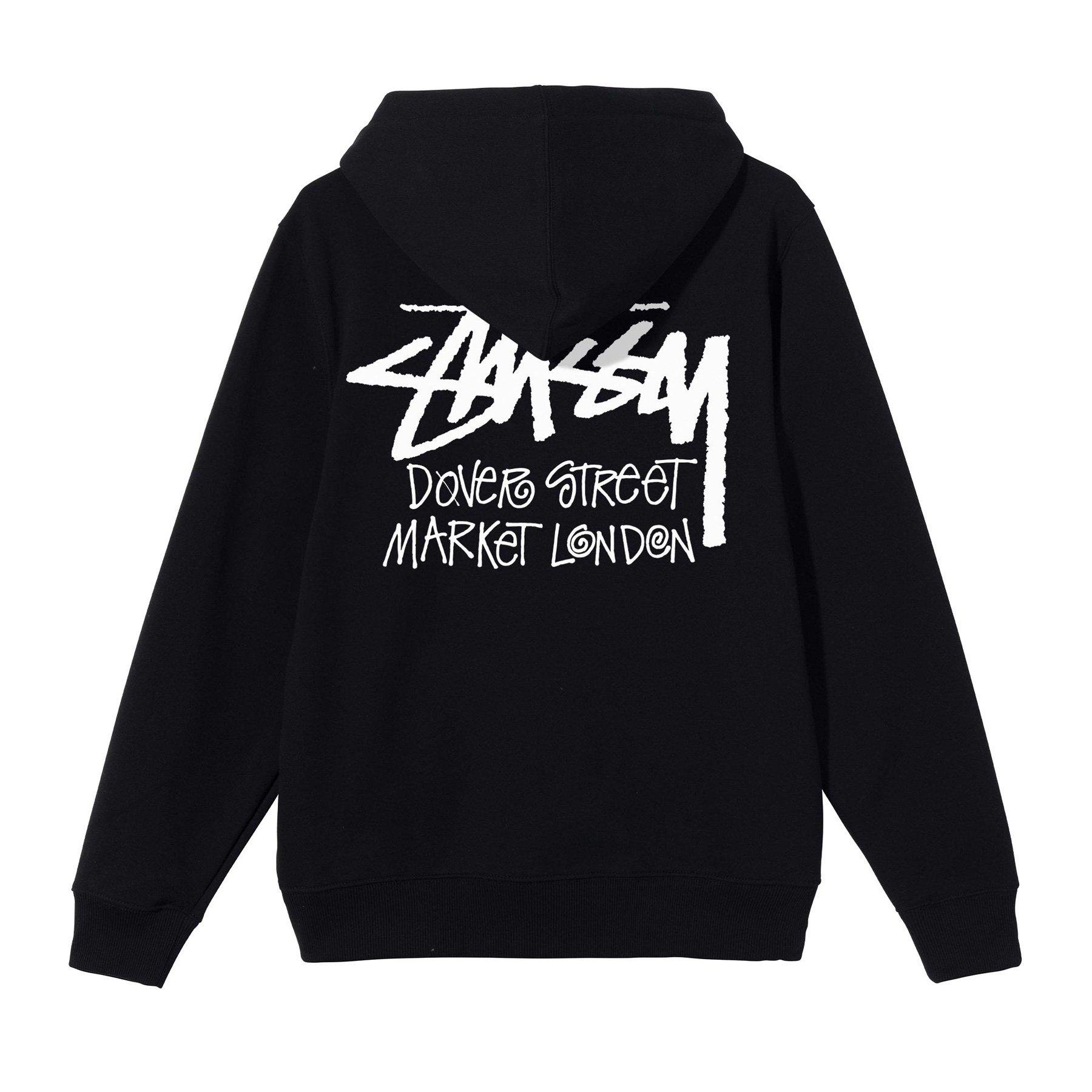 Stüssy - DSM London Hooded Sweat - (Black) by STUSSY