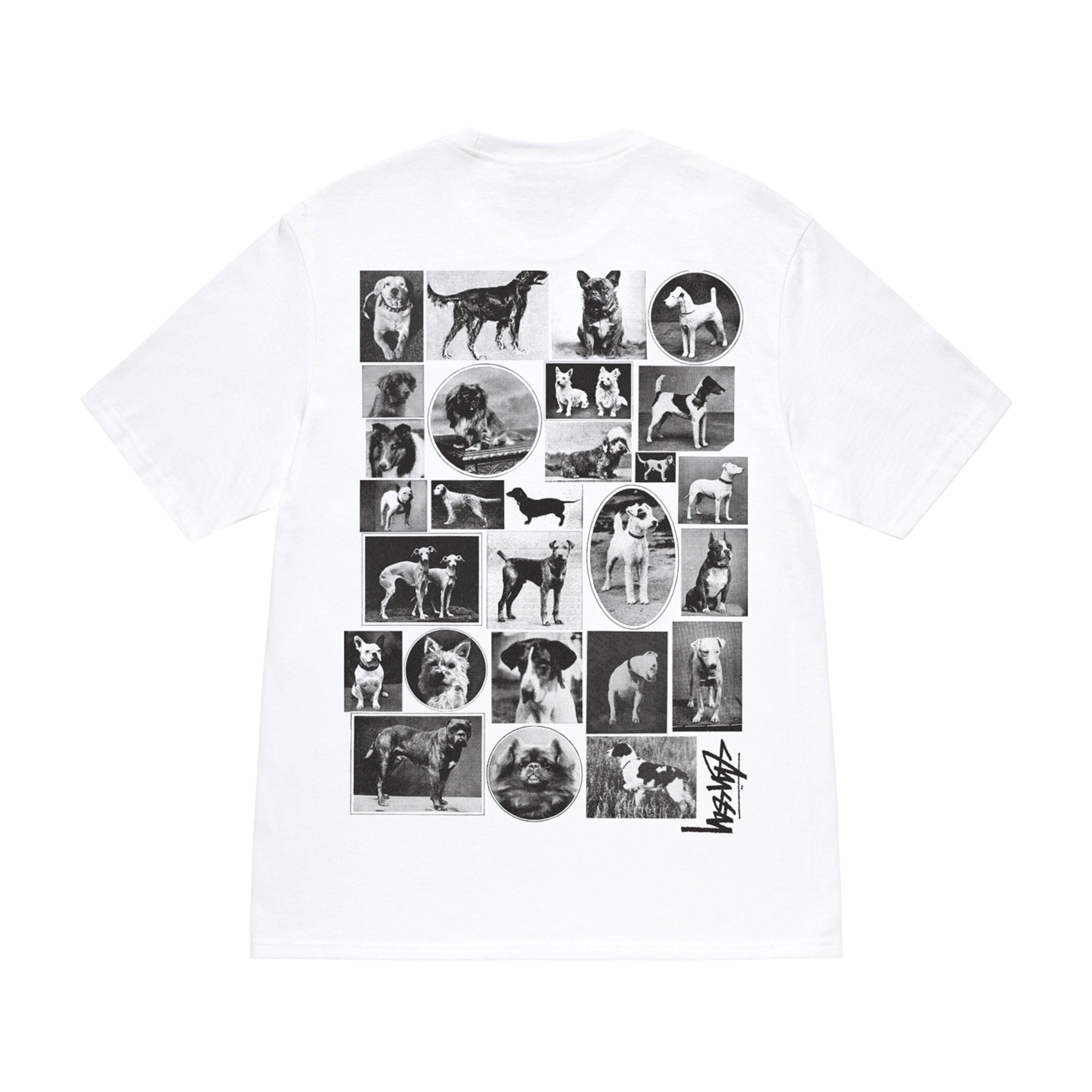 Stüssy - Dog Collage Tee - (White) by STUSSY