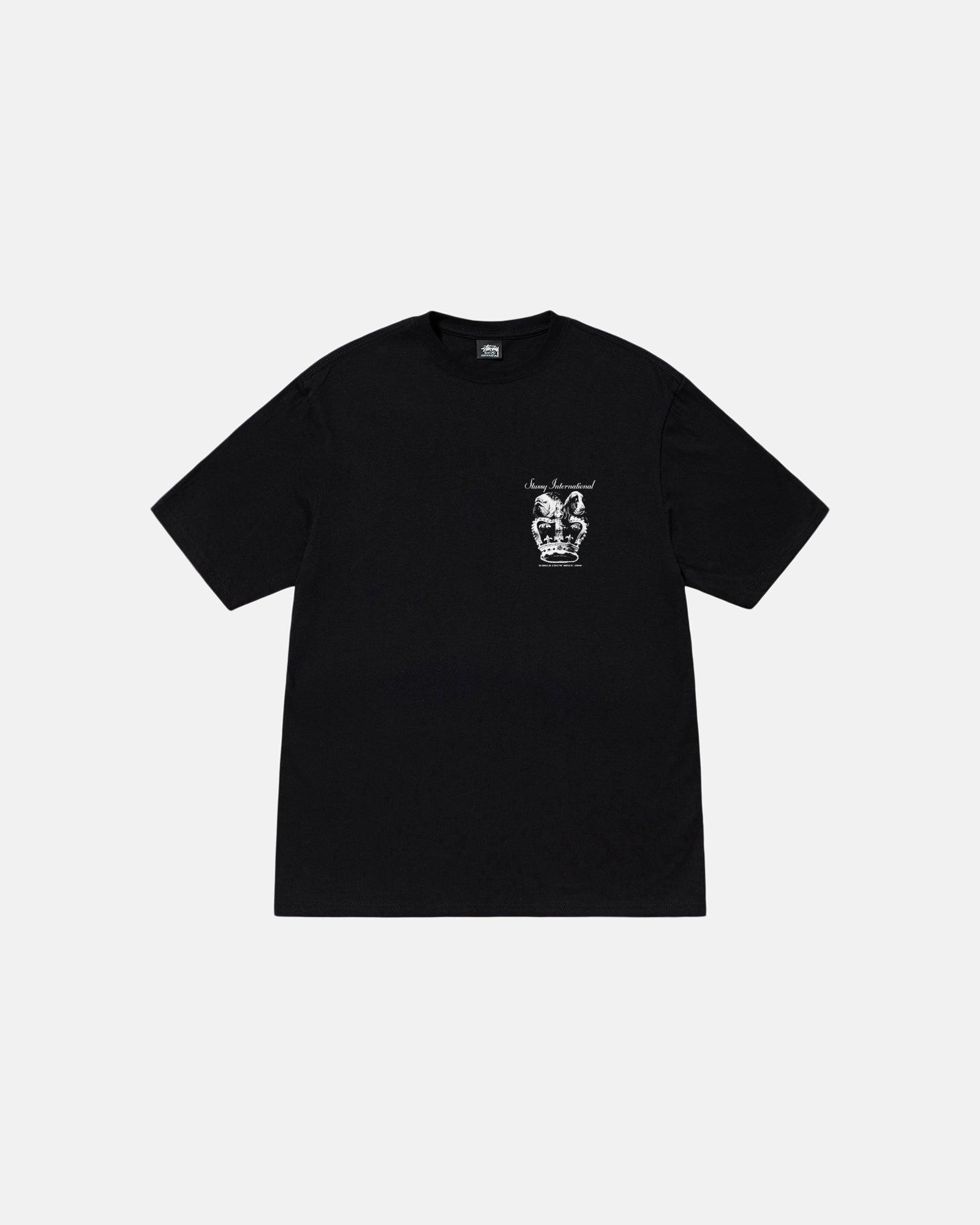 Stüssy - Dog Crown Tee - (Black) by STUSSY