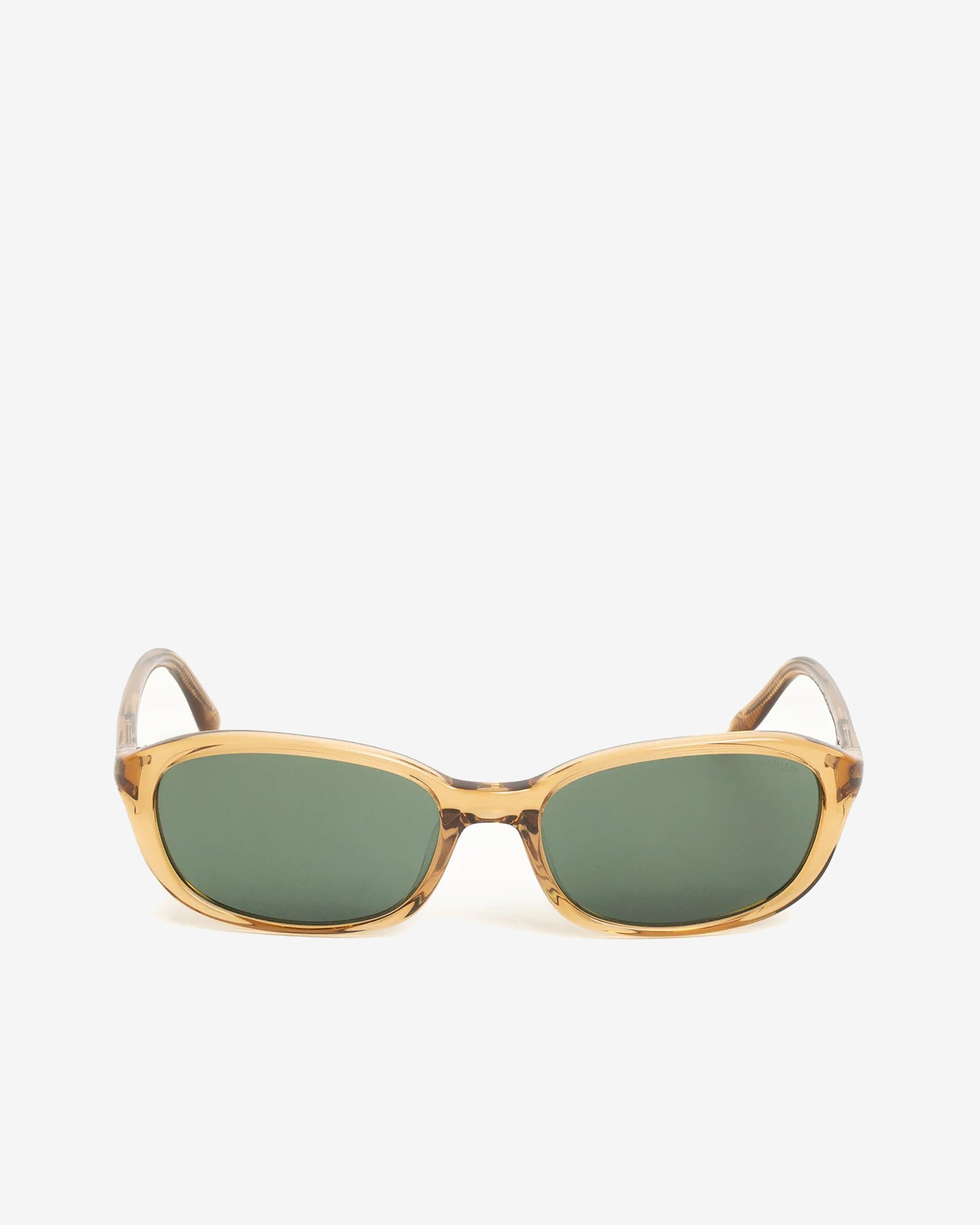 Stüssy - Eli Sunglasses - (Honey/Dark Green Lens) by STUSSY