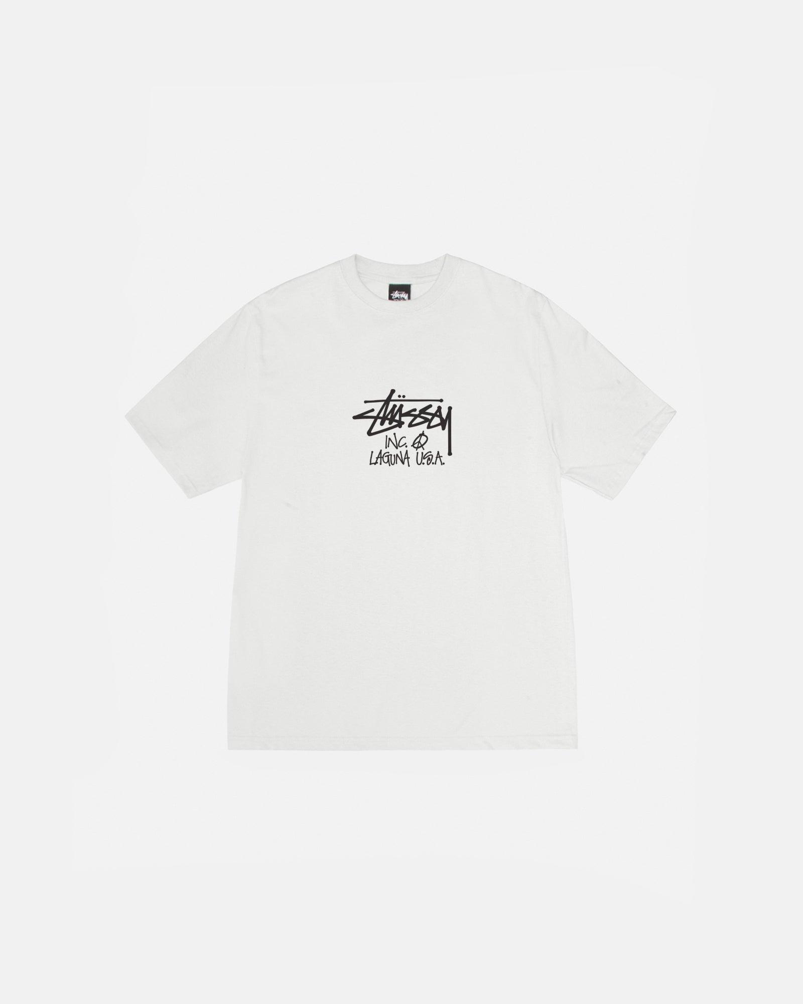 Stüssy - Laguna Usa Pig Dyed Tee - (Natural) by STUSSY