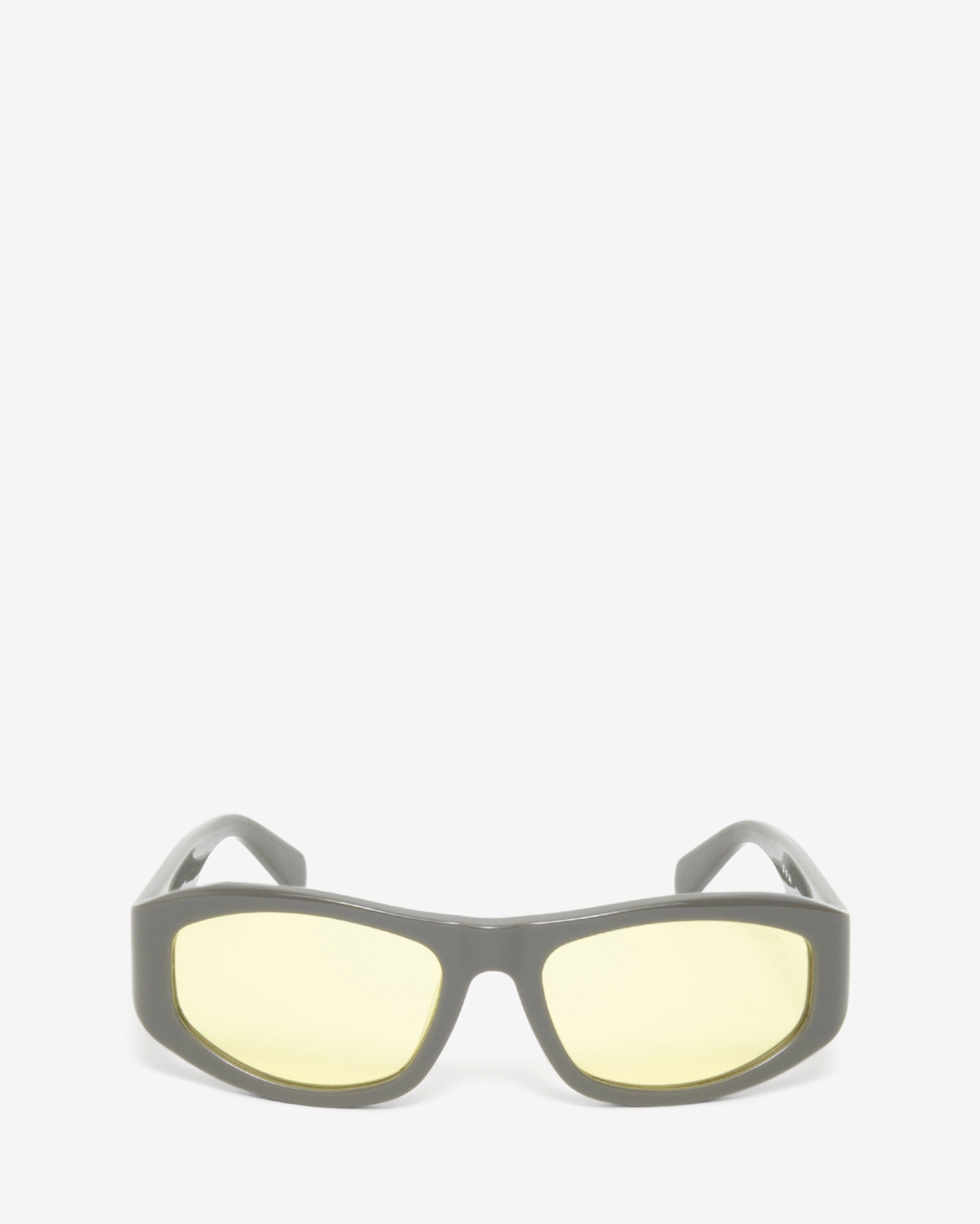 Stüssy - Landon Sunglasses - (Grey/Yellow) by STUSSY