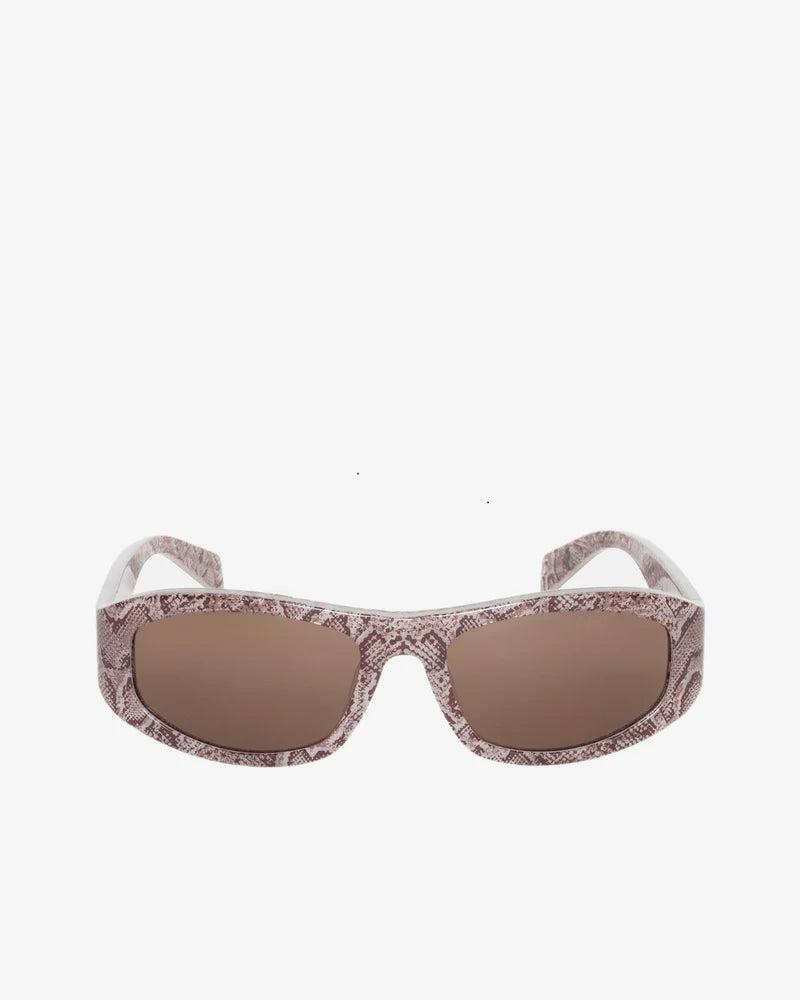 Stüssy - Landon Sunglasses - (Snake Skin/Brown) by STUSSY