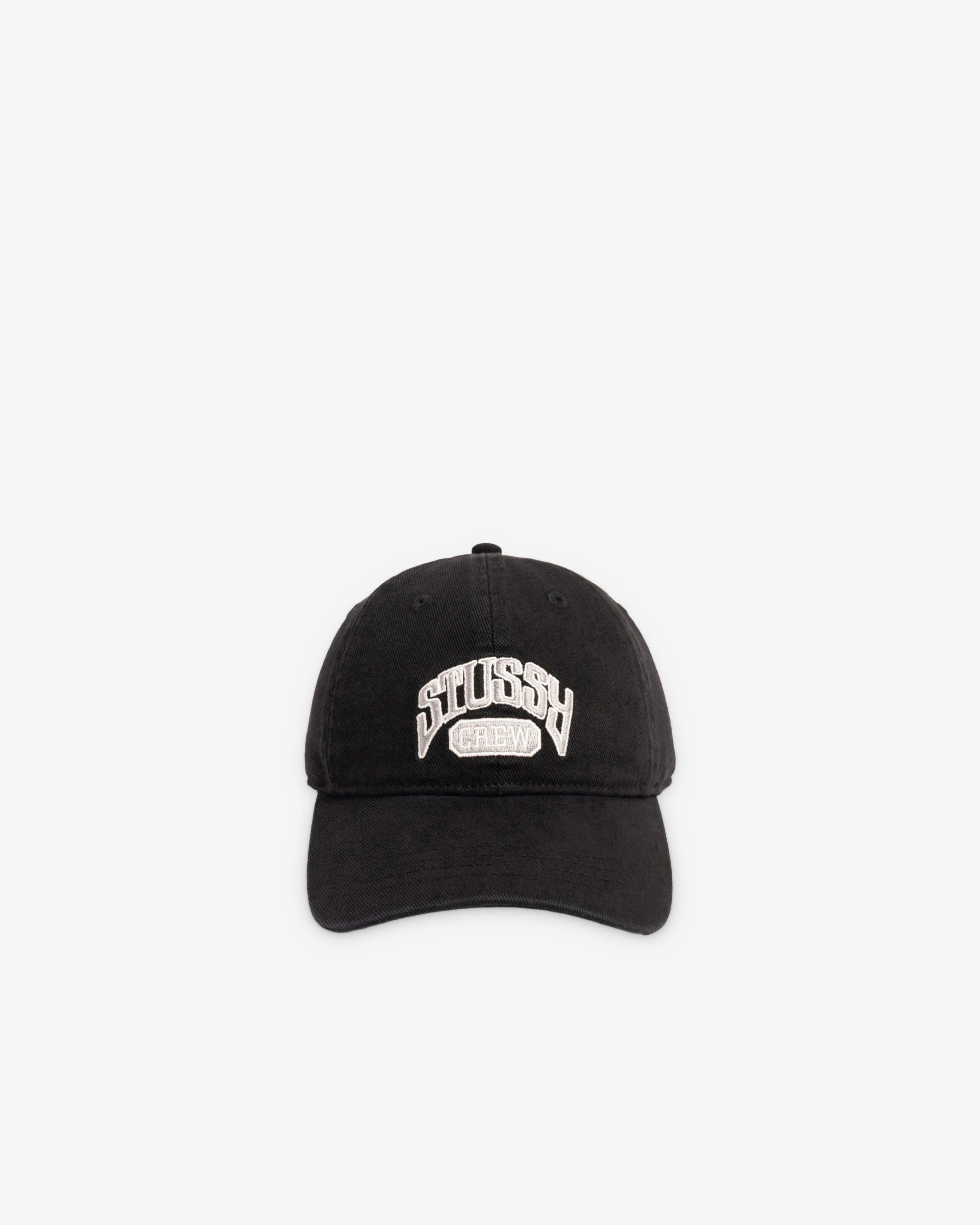 Stüssy - Low Profile Crew Strapback - (Black) by STUSSY