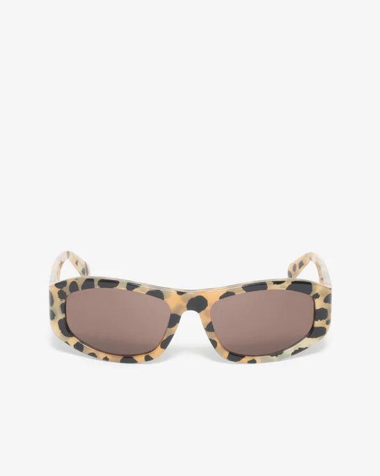 Stüssy - Men's Ace Sunglasses - (Leopard Print) by STUSSY