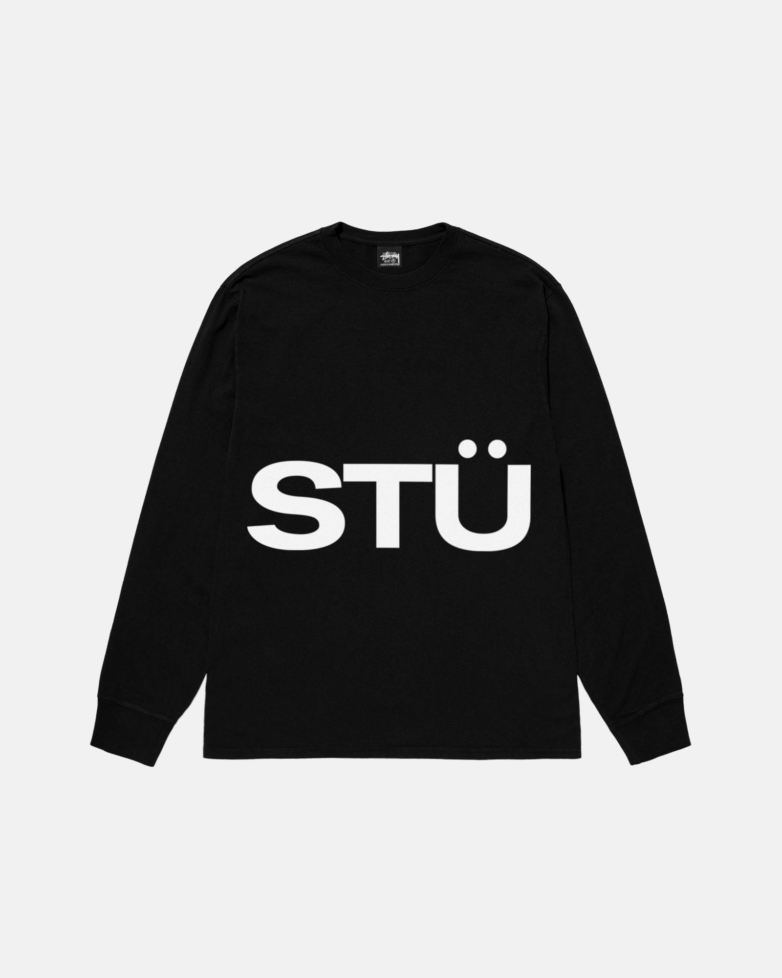 Stüssy - Men's All Caps Ls Tee - (Black) by STUSSY